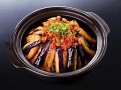 咸鱼茄子煲-源海渔村·现捞海鲜(大角湾店)