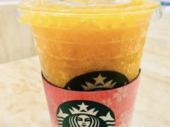 芒果西番莲果茶星冰乐-星巴克(北京万科时代广场店)