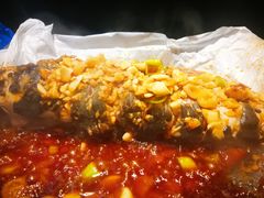 蒜香纸包江团烤鱼-红辣椒·川菜·火锅(张杨路店)