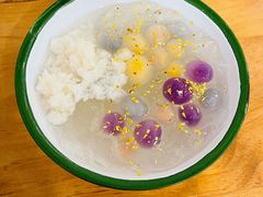 桂花酒酿五彩汤圆冰粉-甜心闲生传统手工冰粉(人民广场店)