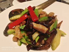鸡枞菇炒松板肉-海立阁海鲜江浙菜(漕河泾印象城店)