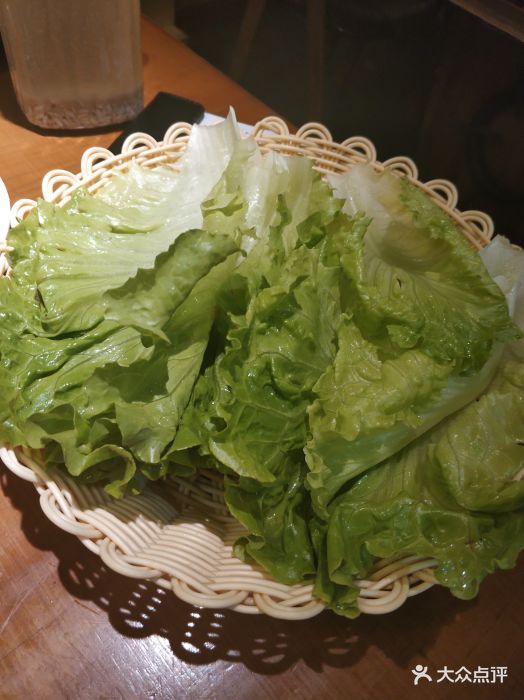 汉城馆韩国料理(中南店)送的生菜图片 - 第91张