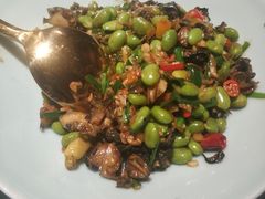 毛豆紫苏炒田螺肉-望湘园·洞庭渔宴(浦江欢乐颂店)