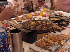 -宝记烧烤·碳锅羊肉·羊蝎子火锅·夜食社(文体路创始店)