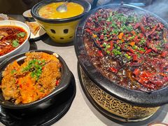 蟹黄火腿豆花-陶德砂锅(蜀汉路店)