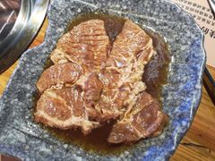 调味梅花肉-万兴佳烤肉·长白山老味道(东岸里店)