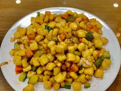 虾仁炒疙瘩-白魁老号饭庄(安内店)