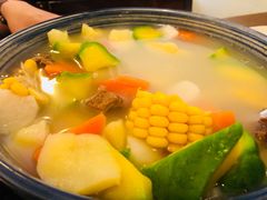 腊肉排骨杂菜汤-紫滇源云南生态菜(丹凤街店)