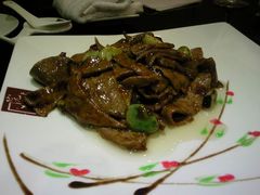 腊八蒜熘肝尖-院落创意菜