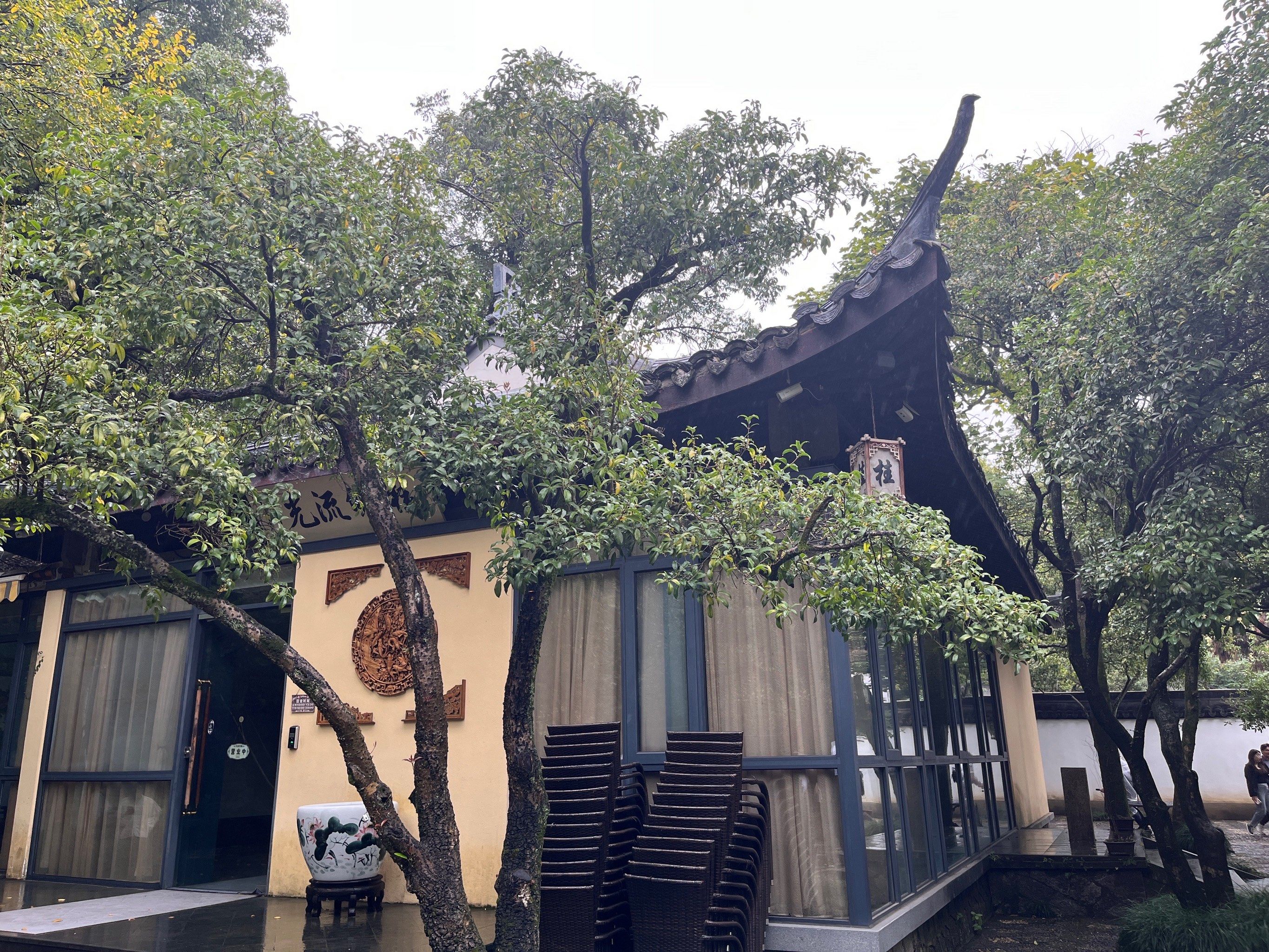 0元玩转这座城位于杭州的桂满陇,5月份