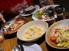 鸡蛋汁烟肉芝士意大利面-107私厨·牛排馆(龙岗店)