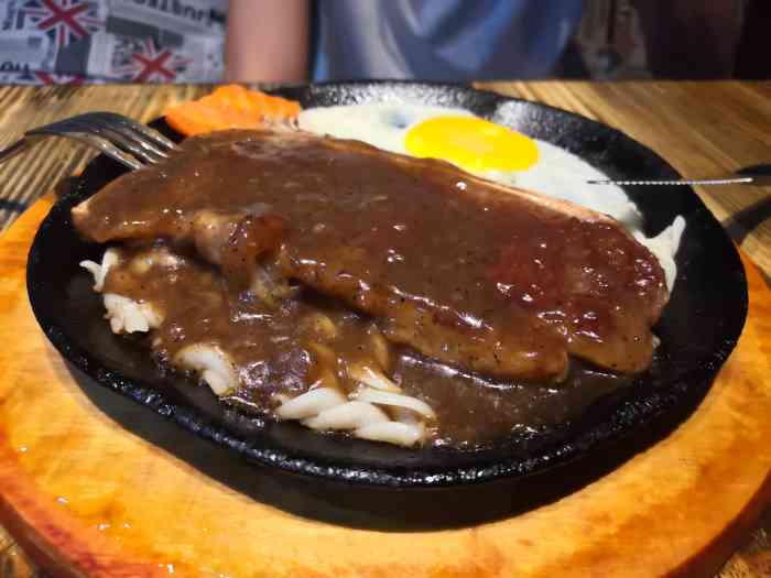 台湾苏示牛排(达美店)-"经过这个附近,带着小孩,就团了一张这个券.