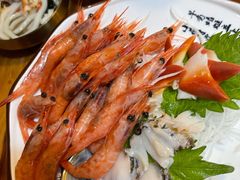 北极甜虾刺身-松坂屋日料自助(长城路店)