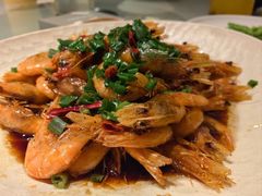 葱香豉油虾-日出青木·杭帮菜名店