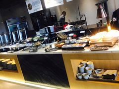 自助取餐区-禅驿嘉定院子-禅欢江景餐厅·中餐·户外烧烤定制(乐山大佛店)