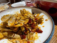-东来菜馆•手抓海鲜家常菜•海鲜锅贴(鸽子窝店)
