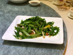 芥蓝顺德藕饼-桃园盛宴·岭南粤菜·手工茶点(南庄店)