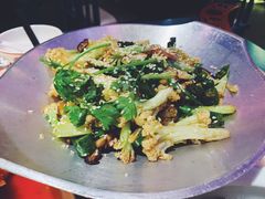 干锅丽水香菇花菜-探花·意境江南菜·唐伯虎文化体验店·松鼠桂鱼(观前店)