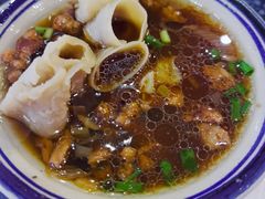 羊肉野生蘑菇汤汤-王村姑老土炕莜面村(桥东店)