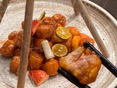 创意鲜果咕噜肉-广州文华东方酒店·江-由辉师傅主理