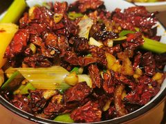 宫爆板筋-山石榴·贵州菜(丰盛里店)