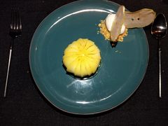 苹果慕斯配搭慢煮苹果-AZUL by FUEL蓝色·法式酒馆(琶醍店)