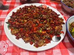 乾隆辣子鸡-荆九爷爆炒桥头三嫩(夫子庙店)