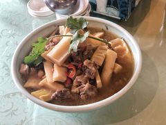 竹笋牛肉-锦至私房菜(长乐店)