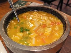 石锅海鲜豆腐-新白鹿餐厅(百联中环店)