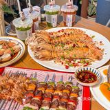 老板介绍这个品种是从泰国进口的非常新鲜