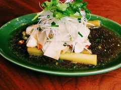 芦笋鲍鱼片-君悦酒店·1881·北京烤鸭