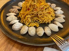 蛤蜊海鲜灵魂意面-角落低卡烘焙(正弘城店)