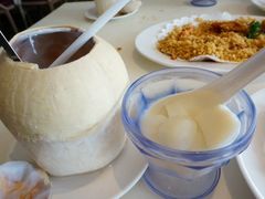 龙眼杏仁豆腐-无招牌海鲜餐厅(滨海艺术中心店)