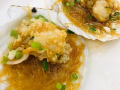 蒜蓉蒸大扇贝-海天一色海景自助餐厅(西港花园店)