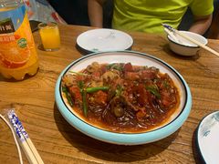 -东来菜馆•手抓海鲜家常菜•海鲜锅贴(鸽子窝店)