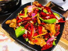 辣炒牛蛙-潮十三潮汕砂锅粥(高新四路大都荟店)