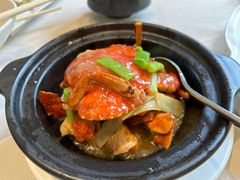 姜葱焗膏蟹-恒悦轩·粤菜(上海展览中心店)