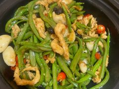 砂煲扁豆丝-裕德隆清真饭庄·天津特色菜(河东店)