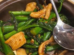 芥兰炒鲜鱿-大榕树下顺德菜(金沙洲永旺店)