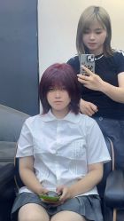 -藤野造型专业烫染接发