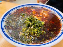 辣酱咸菜汤面-谈灵农家柴爿菜饭