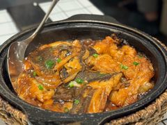 双合砂锅碟鱼头-双合园·海鲜水饺青岛菜(万佳广场店)