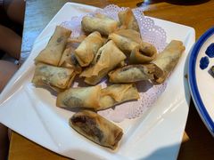 炸春卷-华盛园卷子王农家菜水库鱼