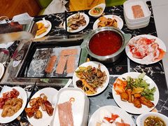 涮肉-美食每刻海鲜烤肉火锅自助(大润发店)