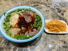 招牌牛肉面-京穆兰兰州牛肉面·清真(中川机场店)