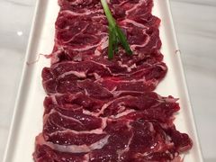 手切热气牛展肉-新一哥粤菜火锅(瑞金店)