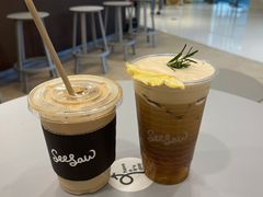 菠萝冻冻冷萃-Seesaw Coffee(上海国金中心店)