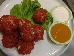招牌荔枝虾丸子-小团圆灶台鱼·百城头牌菜(千岛湖店)