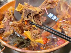 招牌羊蝎子锅底-颐品居涮肉(乌鲁木齐中路店)