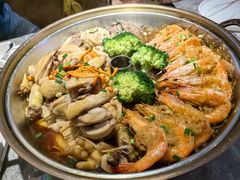 土鸡开背虾双拼-璞臻汽锅餐厅(南京东路店)